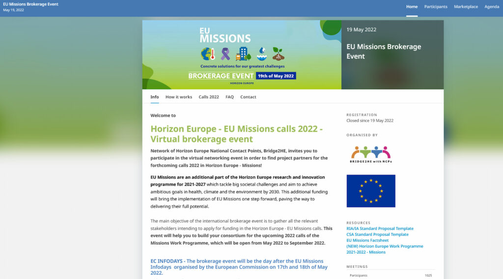 EU mission brokerage event